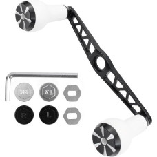LLHCF Angelrolle Griff Power Handle Baitcasting Metall Knauf Jigging Grip Aufsätze Ersatzteil Set für Angelrolle