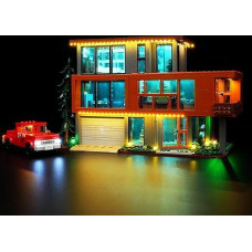 LED-Lichtset für LEGO Twilight The Cullen House 21354, Original-Design-Beleuchtungskomplette nur Licht (keine Bausteine enthalten)(LED light kit for Lego 21354)