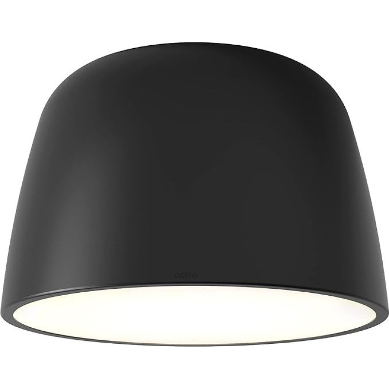 Astro Taiko 300 Dimmable Ceiling Light Indoor Matt Black LED E27/ES Lamp Designed in UK
