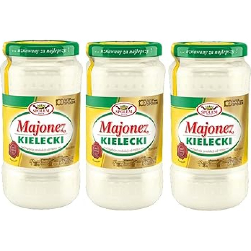 3 x Majonezas Kielecki WSP Spolem 310 ml / Majonez Kielecki