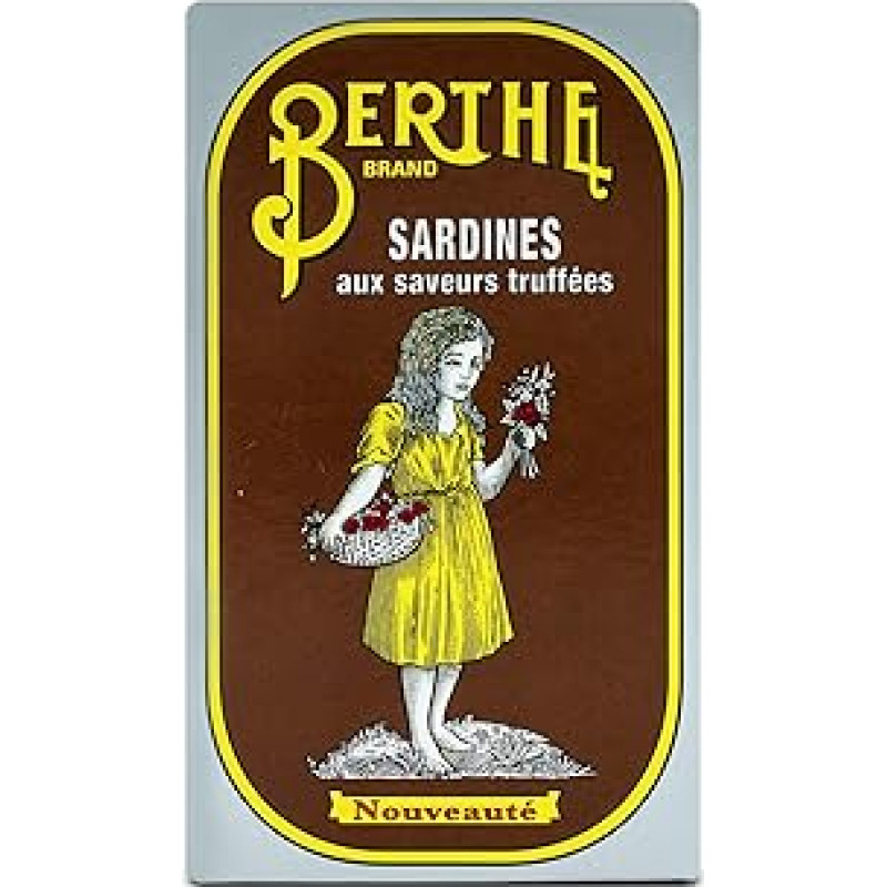Sardinės su triufelių skoniu | 125g | Berthe | Ramirez | Portugalija