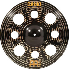 Meinl Cymbals Classics Custom Dark Trash Crash — 16 Inch (Video) Drum Kit Cymbals (40.64 cm) B12 Bronze, Dark Finish (CC16DATRC)