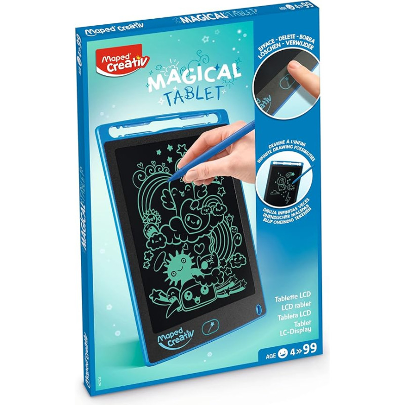 Maped Creative 907039 Magic LCD Board 8.5 Inch Magical Tablet