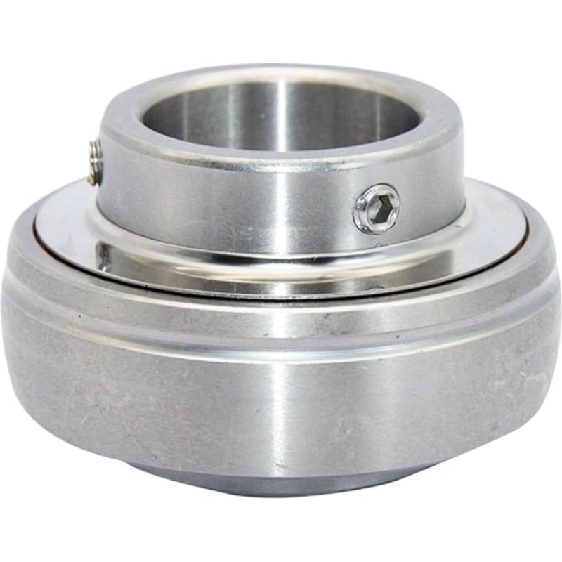 FPJQOBJC 1 STÜCKE Zollgröße Edelstahl-Einsatzlager UC204-12 3/4 19,05 MM SUC205-16 206-18 206-20 207-20 207-23 208-24(SUC208-24 ID38.1mm)