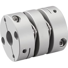 CHANCS D26 L30 Lanksti jungtis Diafragma Motociklas 8mm Bore į siaurą variklio veleno spaustuką 8mm CNC servo variklio mašinai