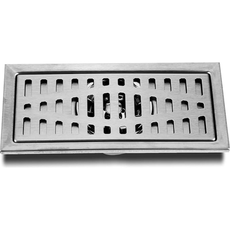 Grindų drenažo filtras, Grindų drenažo filtras, pagamintas iš nerūdijančio plieno, Grindų drenažo dangtis ir vonios kambario dušas, pagamintas iš plieno, Virtuvės drenažo tinklelis, tinkamas virtuvei ir vonios kambariui