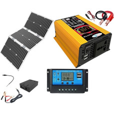 6000-W-Off-Grid-Solarstrom-Kit mit wasserdichtem 60-W-Panel und 30-A-Controller for den Heim- und Außenbereich(220V)