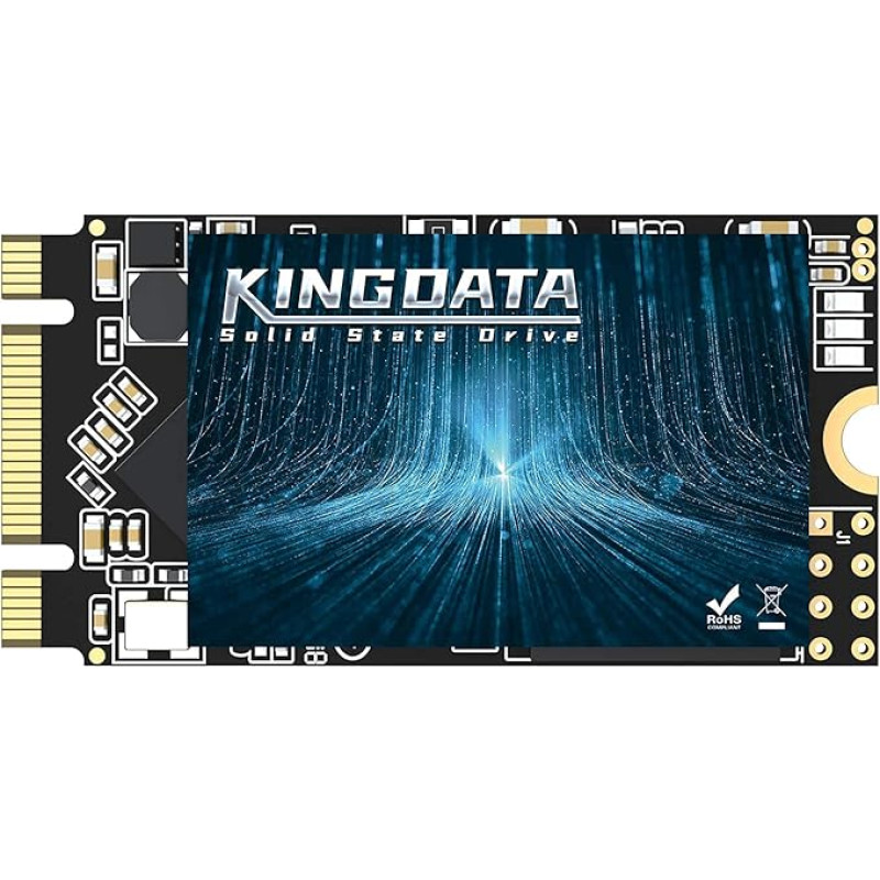 KINGDATA M.2 2242 SSD 2TB Ngff Internal Solid State Drive High Performance Hard Drive for Desktop Laptop SATA III 6Gb/s Including SSD (2TB, M.2 2242)