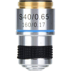 40X 185 160/0,17 Biologinio mikroskopo achromatiniai lęšiai