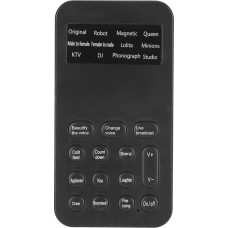 Male to Female Sound Changer Live Sound Card for Mobile Phone Computer Handheld Microphone Voice Changer with 12 Voice/Voice Changing/K Songs