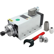 2,2 kW Spindelmotor 110 V/220 V ER20 400 Hz 24000 U/min + ER20A-Schraubenschlüssel + 2 Stück ER20-Bohrfutter 1/2 Zoll 10 mm