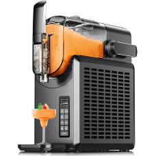 EUHOMY Slush Machine 2.6 L for Home, with 5 Preset Programmes: Slushie, Cocktail, Milkshake, Frappé, Wine, No Ice Cubes Required, Self-Cleaning and Child Lock