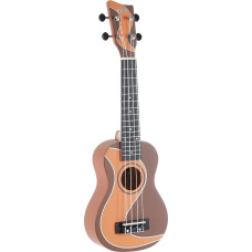 GEWA Soprano ukulele Manoa W-SO-BR Soprano Muddy Roads su krepšiu