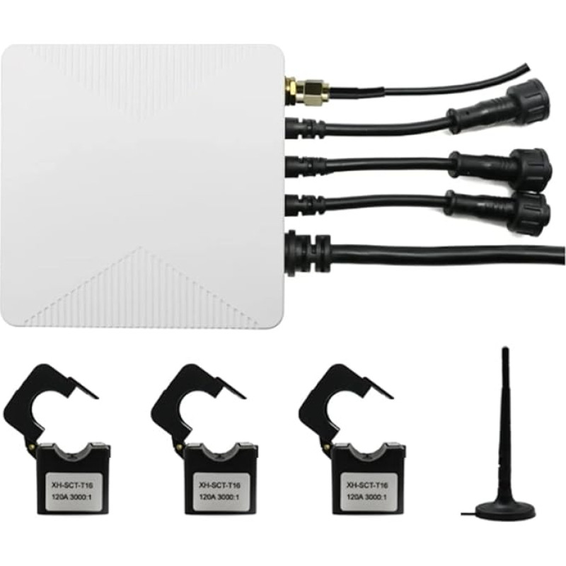Sessleger WiFi Energy KWH Meter Power Clamp Current Transformer Tuya Smart Life Tuya Smart KWH Meter 3 Phase (200A)