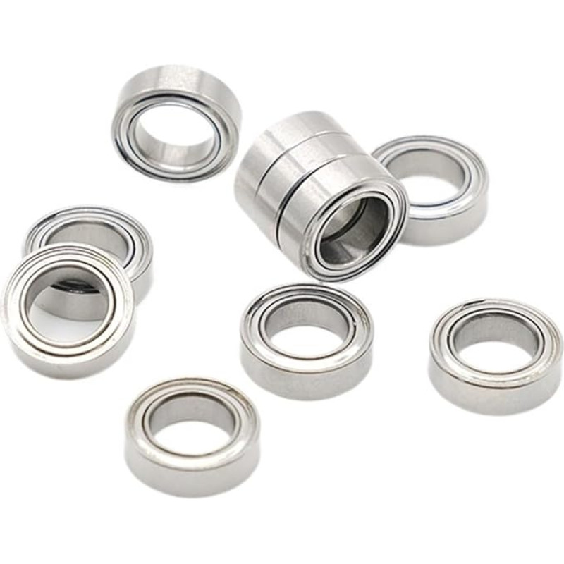 WWDYTLAOW 10 vnt. guolių 9x14x4,5 mm S679ZZ SMR149ZZ ABEC-7 nerūdijančio plieno rutulinis guolis MR149