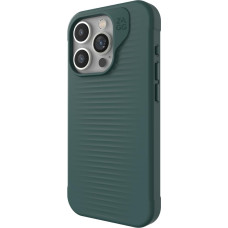 ZAGG Luxe Snap iPhone 15 Pro Case - Protective Phone Case, Drop Protection (10ft), Durable Graphene Material, Slim and Lightweight MagSafe Phone Case, Green