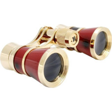 Eschenbach glamour raudoni 3x25 operos žiūronai suaugusiesiems