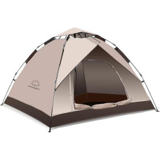 EPCPSHADES Dviejų asmenų stovyklavimo palapinė, lengva iškylanti palapinė stovyklavimui, automatinė vandeniui atspari šeimos palapinė, greitai pastatoma palapinė, nešiojama vėjo nepraleidžianti kupolinė palapinė stovyklavimui