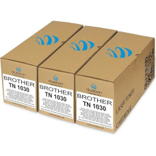 duston 3 x TN1030, TN-1030 juodos spalvos toneris, suderinamas su Brother DCP-1510 1512 1610 1612 HL-1110 1112 1210 MFC-1810 1910