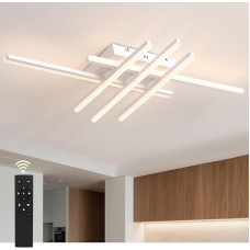 Sky angle LED Ceiling Light with Remote Control, Dimmable Close-to-Ceiling Lights 26W LED Lamp for Living Room, Bedroom, Corridor, Bathroom, Kitchen