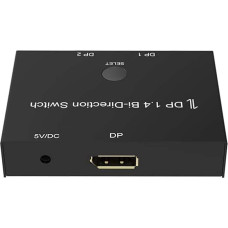 Chenyang 8K DisplayPort Switch Splitter Bi-directional DP Switch 4K 1080p DP Adapter