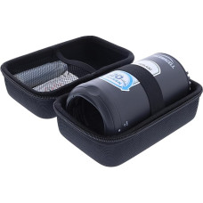 foto-kontor krepšys, suderinamas su Thermacell Mueckenabwehr Protect Mosquito Repellent Stand Device Apsauginis dėklas Atsparus smūgiams vandeniui Krepšys su dirželiu rankai ir tinklelio kišene aksesuarams Juodas