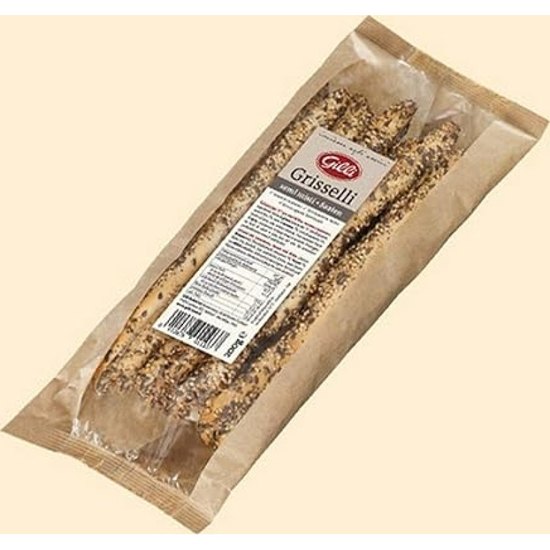 Grisselli Hand Rolled with Seeds 200 g Gilli