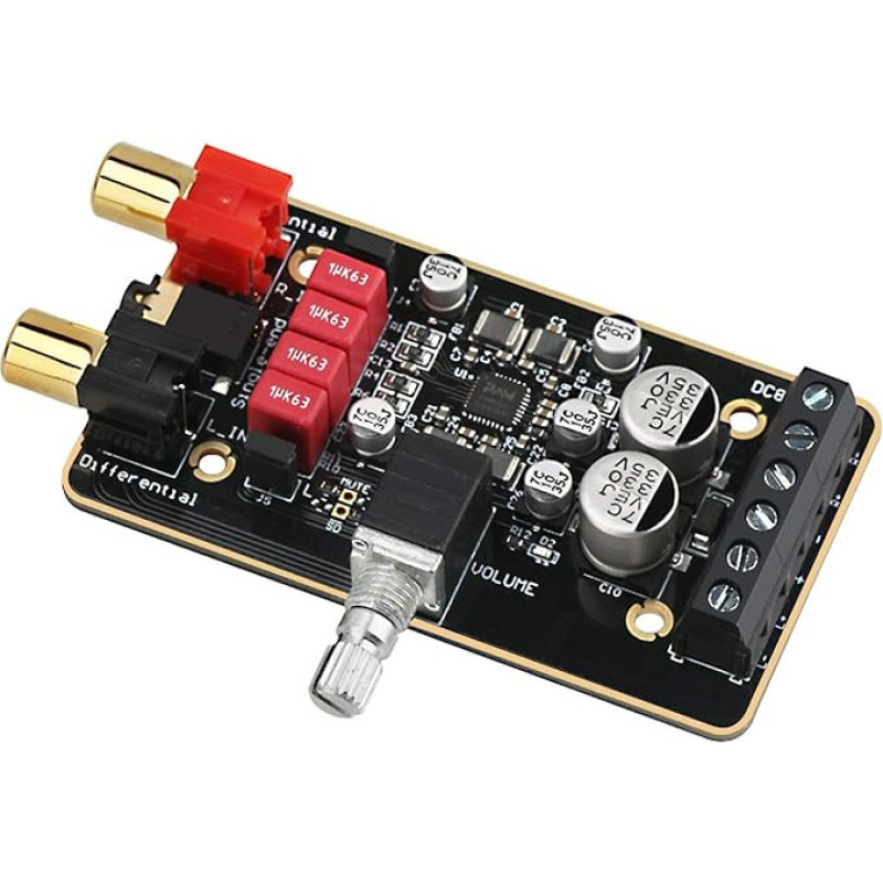 DollaTek 12V Amplifier Board, PAM8620 Digital Stereo Amplifier Module 15W + 15W 2.0 Dual Channel Class D 8-26V 12V 24V Immersion Amplify Circuit Mini Amplify
