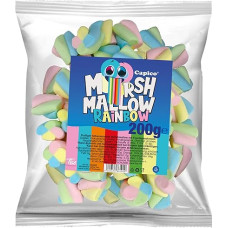 Capico Marshmallow Rainbow (200 g) Colourful Coloured Marshmallows