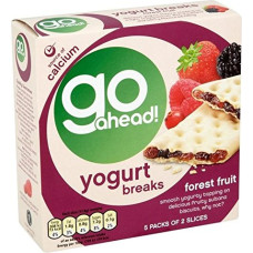 Gehen Sie Voran Joghurt Pausen Waldfrüchten 5 Pro Packung - Packung mit 6