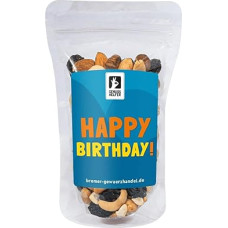 Bremer Gewürzhandel Happy Birthday Nut Mix, studentų maistas su užrašu, 175 g