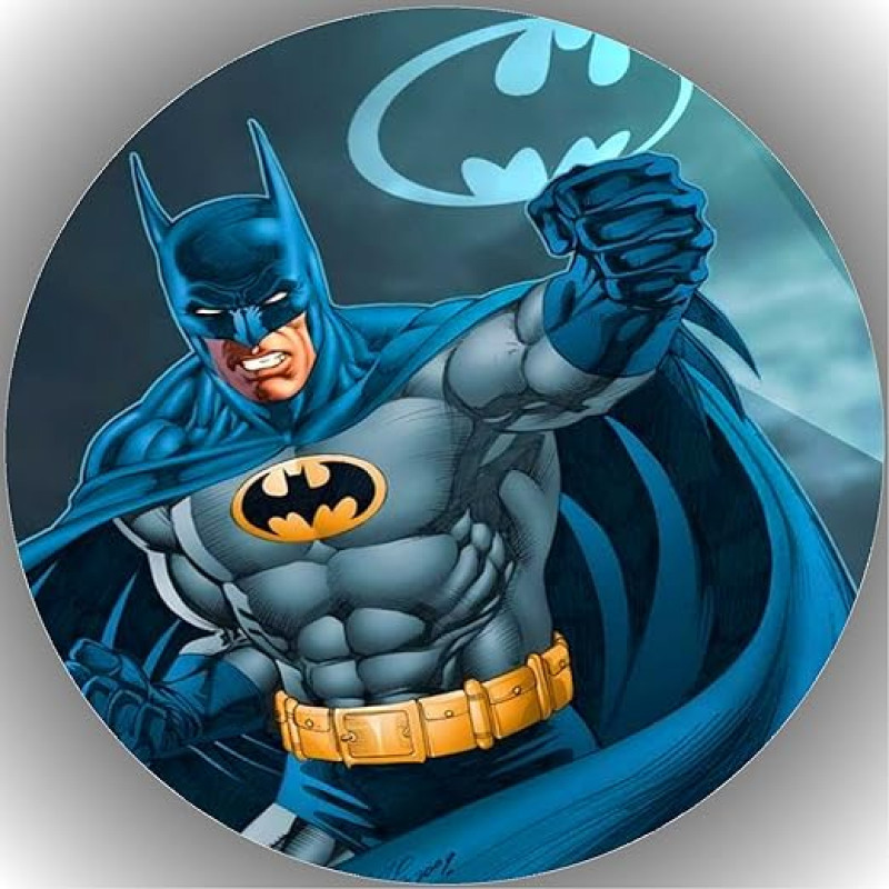Fondant Cake Topper Birthday Batman K16