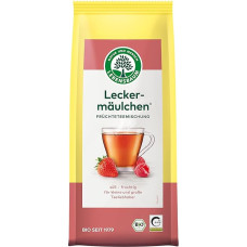 Lebensbaum Treats Tea, Organic Fruit Tea Mix, Children's Tea, Berry Tea with Sweet Fruity Flavour of Rosehip, Berries & Orange, Loose, 100 g