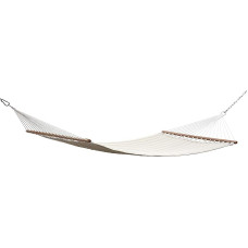 GRASEKAMP Qualität seit 1972 Rod Hamakas 200 x 140 cm Paminkštintas smėlio spalvos hamakas Daugiavietis 160 kg