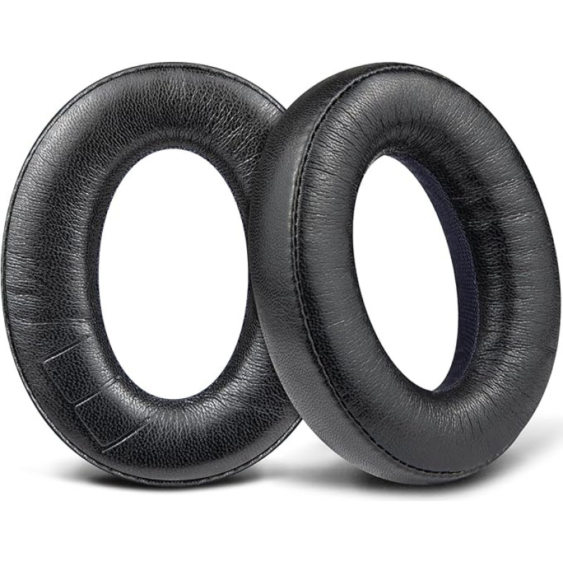 SOULWIT Replacement Ear Pads for Parrot Zik 1.0 Wireless Bluetooth Headphones, Cushions with Soft Protein Leather and High Density Memory Foam