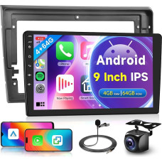 4G + 64G belaidis Carplay Android automobilinis radijas 2 DIN Opel Zafira/Antara/Astra 2006-2010 m. 9 colių automobilinis radijas su Android automobiline navigacija GPS WiFi Mirror Link Bluetooth FM/RDS radijas 32 EQ/USB/SWC gale