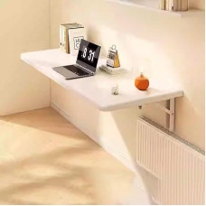 Klapptisch zur Wandmontage, platzsparender Klapptisch für Küche, Esszimmer, Waschküche, Büros und Schlafzimmer, kompakter, vielseitiger schwimmender Tisch für kleine Räume