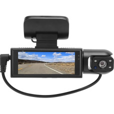 Dual Dash Cam Front and Rear, 3.16 Inch Car Driving Recorder, Professional Car Dashboard Camera, HD Night Vision Parking Reversing Monitor