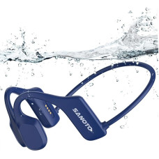 SANOTO Headphones Swimming Bluetooth 5.2 Bone Sound Headphones IP68 Underwater Headphones Swimming 8G MP3 Open Ear Sports Headphones for Swimming Running