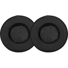 kwmobile 2 x ear pads compatible with beyerdynamic DT 880 - headphones ear pads made of sheepskin leather - leather padding for over-ear headphones