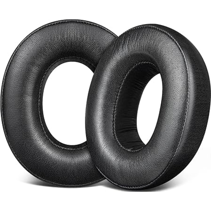 SOULWIT Professional Replacement Ear Pads for Sony MDR-HW700 MDR-HW700DS Wireless Headphones Ear Pads with Softer Faux Leather Noise Isolation Foam