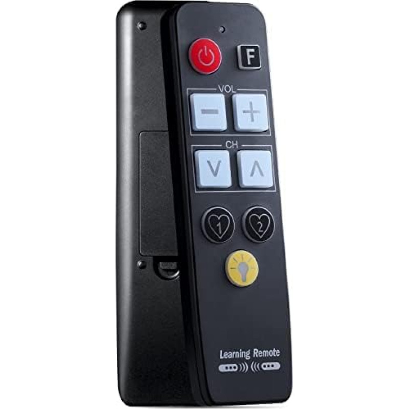 Universal Seniors Elderly IR Remote Control with Large Buttons for TV, Simple Simple Remote Control