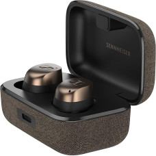 Sennheiser Momentum True Wireless 4 - Smart Earbuds Bluetooth 5.4, Crystal Clear Sound, Ergonomic Design, 30 Hours Battery Life, Adaptive ANC - Black Copper