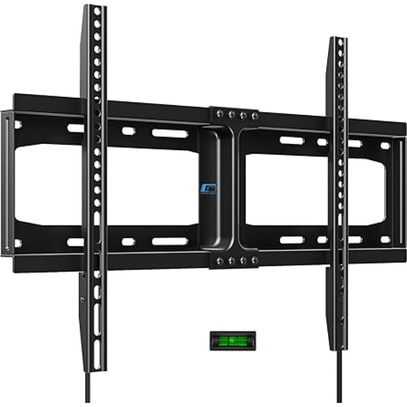 HOME VISION TV Wall Mount, Fixed Ultraslim TV Mount for 32-75 Inch Flat & Curved TVs/Monitors, up to 75 kg, Max. VESA 600 x 400 mm, Universal TV Mount for Wall