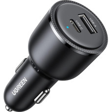 UGREEN Cigarette Lighter USB 63W 45W + 18W USB C Car Charger USB C 12V PPS Compatible with iPhone 16/16 Pro/16 Pro Max/15/15 Pro/15 Pro Max/14/13/12, MacBook Air, S24 GPS Navigation etc.