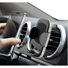 YIEDDE Car Mobile Phone Holder for Round Ventilation Scratch Protection Car Mobile Phone Holder for Mercedes Benz Mini Cooper R52 R53 R56 R55 R60 F56 F55 F60 R58 F57 Countryman Paceman Clubman JCW