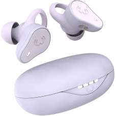 Fresh 'n Rebel Twins Move, Wireless In-Ear Bluetooth Sports Headphones, Splashproof, Dual Master, with Microphone and Clickable Button and Volume Control, 30 Hours Playtime (Dreamy Lilac)