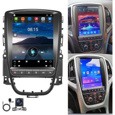 9.7 Inch Android 12 Car Radio Carplay for Opel Astra J Buick Excellent Verano with Bluetooth + Reversing Camera + with Sat Nav