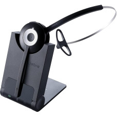 Jabra Pro 920 Mono user-friendly DECT office headset for landline phones, long range, noise reduction, including charging cradle