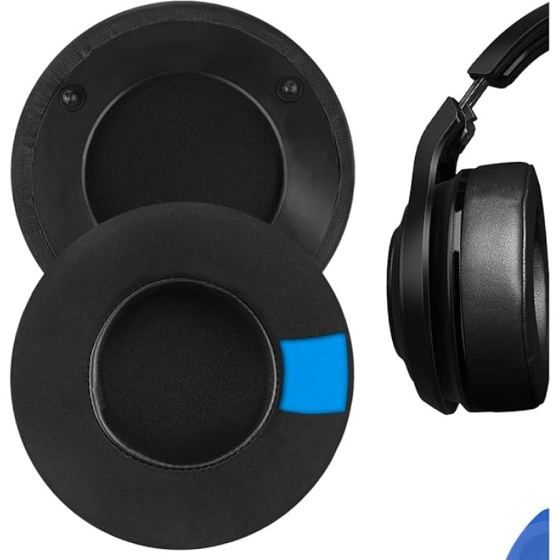 Geekria Sport Cooling Gel-Infused Ersatz-Ohrpolster für Kopfhörer for Razer ManO'War Wireless 7.1 Surround Sound Overwatch ManO'War Tournament Edition, Ohrpolster